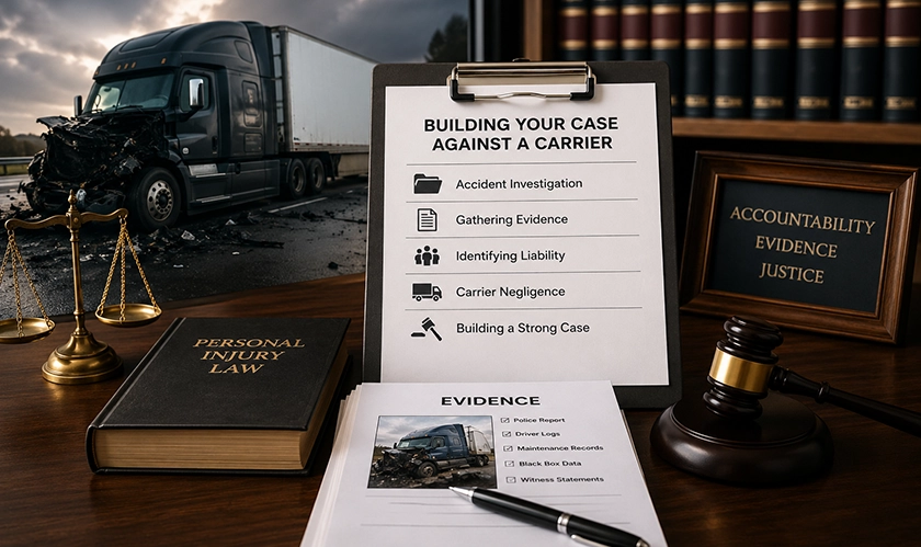 How a Truck Accident Attorney Builds a Strong Case
